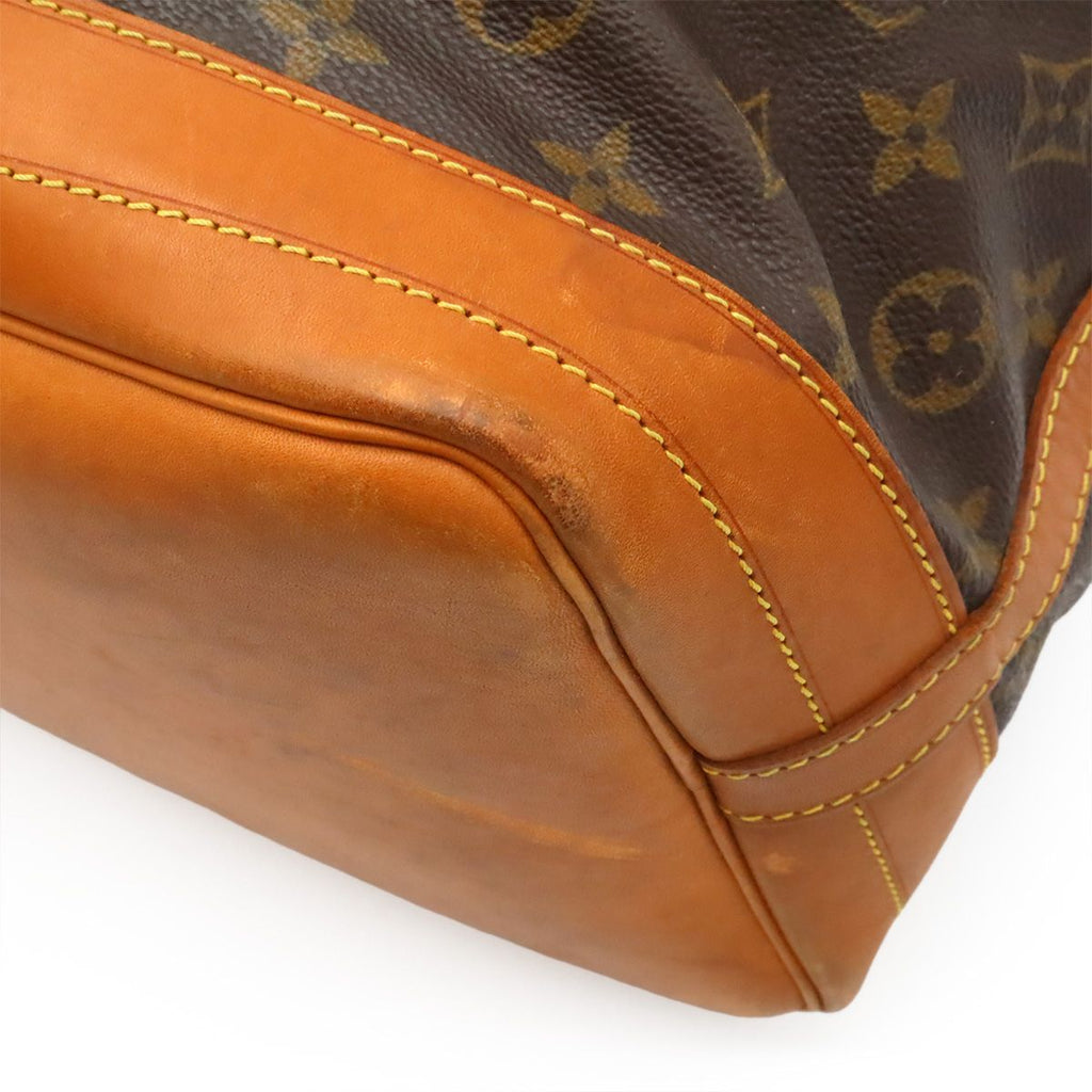 Louis Vuitton Monogram Noe Shoulder Bag Semi Drawstring Malletie — view 3