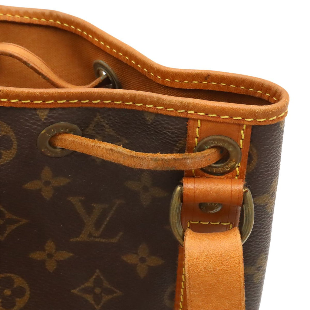 Louis Vuitton Monogram Noe Shoulder Bag Semi Drawstring Malletie — view 7