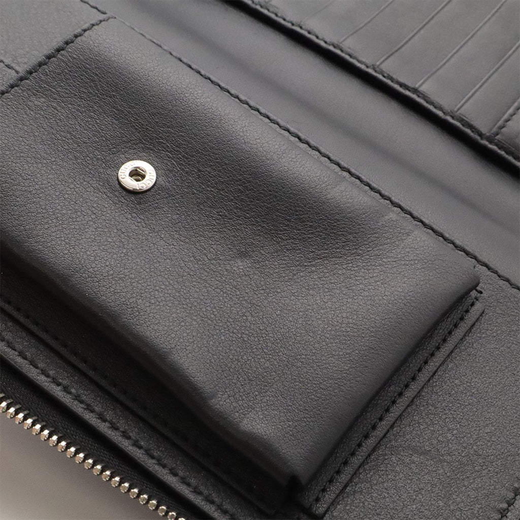 Gucci Micro Guccissima Travel Case Clutch Organizer Wallet Leather Black — view 8