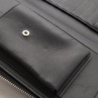 Gucci Micro Guccissima Travel Case Clutch Organizer Wallet Leather Black — view 8