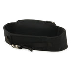 Prada Sports Belt Bag Waist Pouch Neoprene Mesh Black Silver — view 2