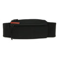 Prada Sports Belt Bag Waist Pouch Neoprene Mesh Black Silver