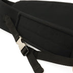 Prada Sports Belt Bag Waist Pouch Neoprene Mesh Black Silver — view 6