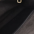 Louis Vuitton Pochette GM Shoulder Bag Chain Calf Leather Noir Black — view 8