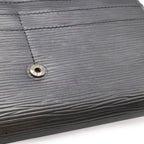 Louis Vuitton Epi Portefeuille Sarah Bifold Wallet Anthracitna Cles Metallic — view 7