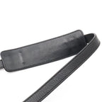 Prada Logo Jacquard Ribbon Shoulder Bag Crossbody Canvas Leather Nero Black — view 5