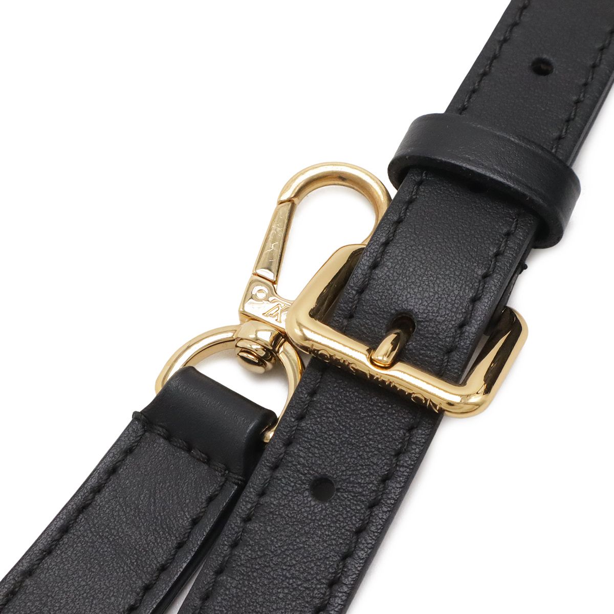 Louis Vuitton Monogram Tufting on My Side MM 2-Way Shoulder Bag Leather Noir — view 5