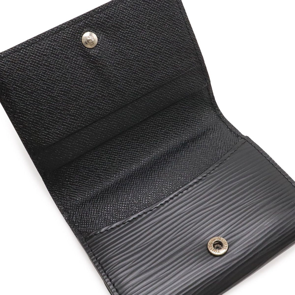 Louis Vuitton Epi L'Adoree Coin Purse Leather Noir Black — view 4