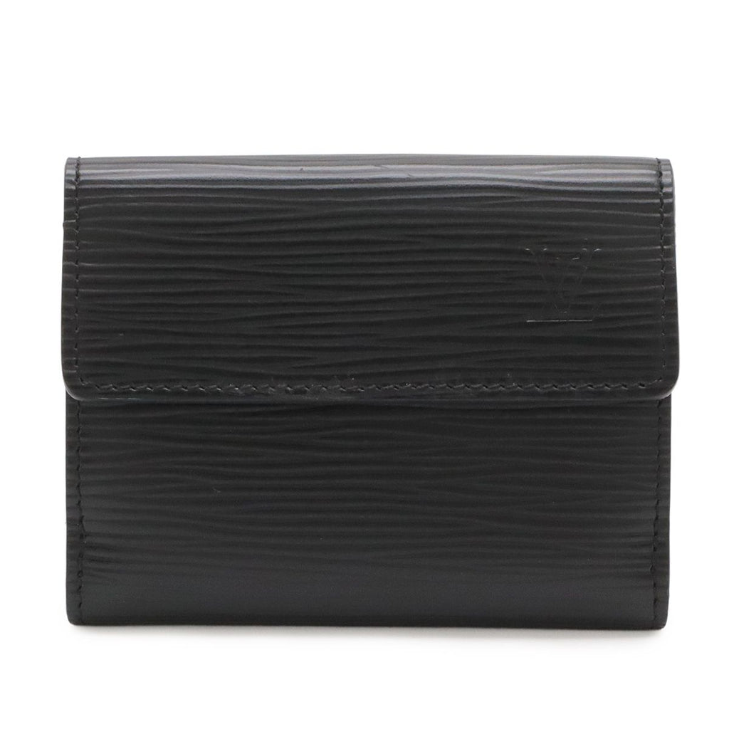 Louis Vuitton Epi L'Adoree Coin Purse Leather Noir Black