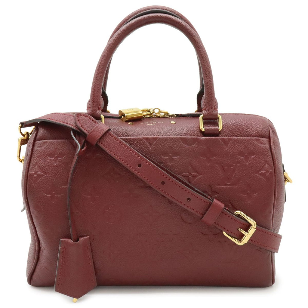 Louis Vuitton Monogram Empreinte Speedy Bandouliere 25 NM 2-Way Shoulder Bag