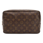 Louis Vuitton Monogram Trousse Toilet 28 Clutch Makeup Pouch Travel Multi