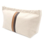 Goyard le Nesse Organizer Inner Pouch Clutch Canvas Beige Brown Silver — view 2