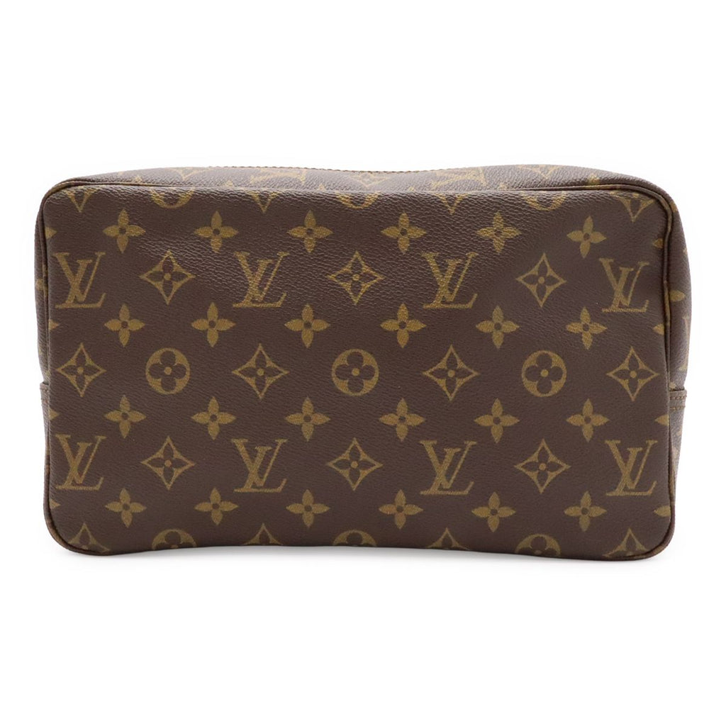 Louis Vuitton Monogram Trousse Toilet 28 Clutch Makeup Pouch Travel Multi