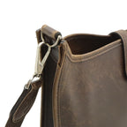 Hermes Evelyne I 1 PM Shoulder Bag Courchevel Leather Dark Brown Silver — view 4