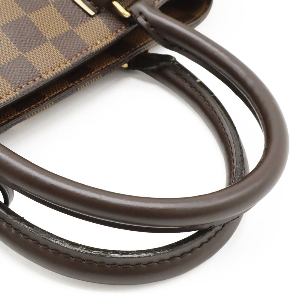 Louis Vuitton Damier Normandy Shoulder Bag 2-Way Brown Cream — view 4