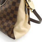 Louis Vuitton Damier Normandy Shoulder Bag 2-Way Brown Cream — view 7