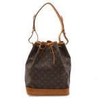 Louis Vuitton Monogram Noe Shoulder Bag Semi Drawstring