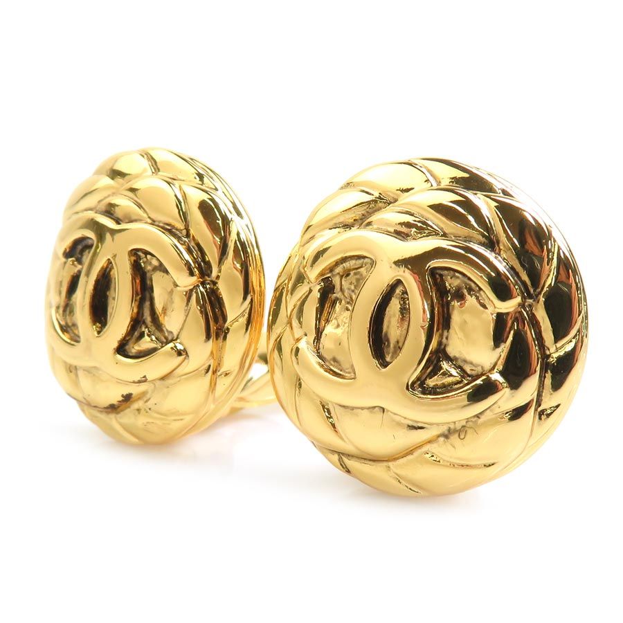 Chanel Earrings Gold — view 2