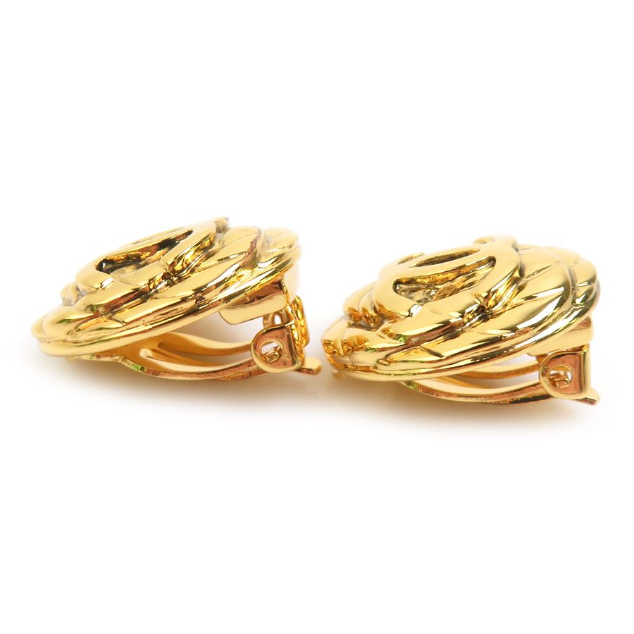 Chanel Earrings Gold — view 3