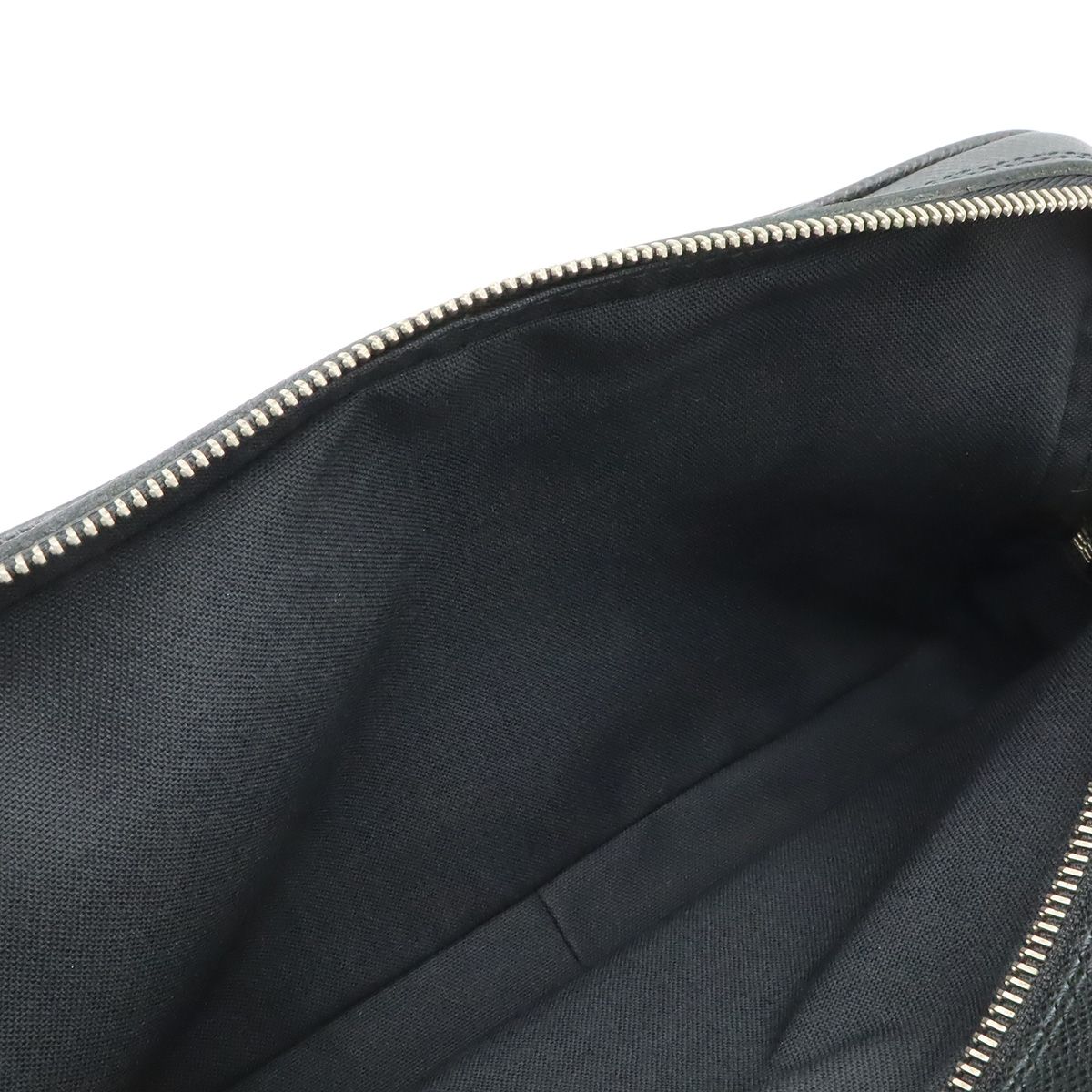 Louis Vuitton Taiga Pavel Clutch Leather Ardoise Black Silver — view 7