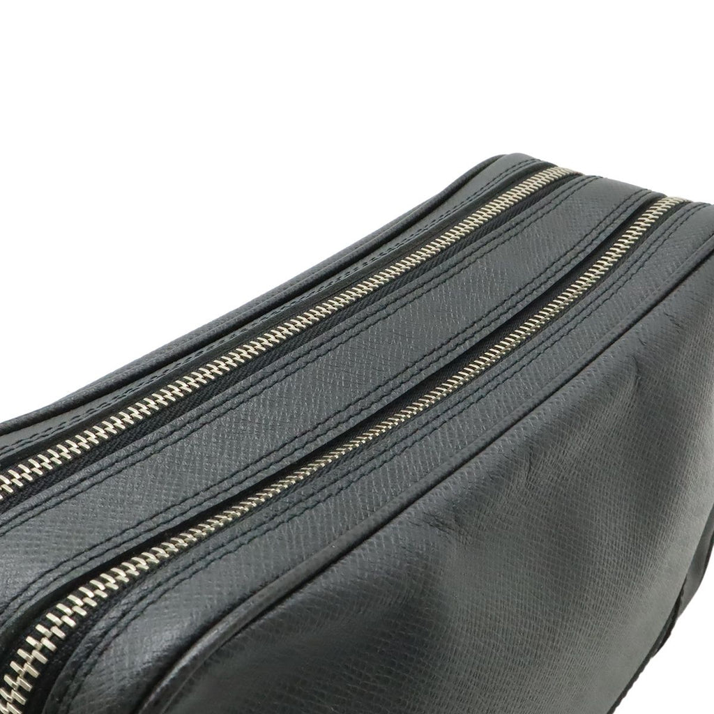 Louis Vuitton Taiga Pavel Clutch Leather Ardoise Black Silver — view 5