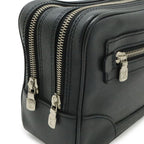 Louis Vuitton Taiga Pavel Clutch Leather Ardoise Black Silver — view 4