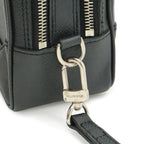 Louis Vuitton Taiga Pavel Clutch Leather Ardoise Black Silver — view 8
