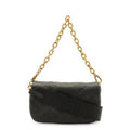 Louis Vuitton Bubble Glam Wallet on Strap Chain Shoulder Bag 3way Clutch Noir