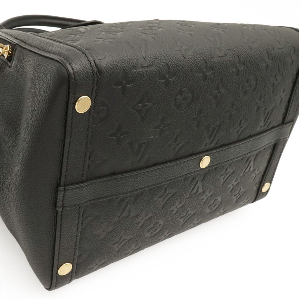 Louis Vuitton Monogram Empreinte Marais MM Tote Bag Noir Black — view 3