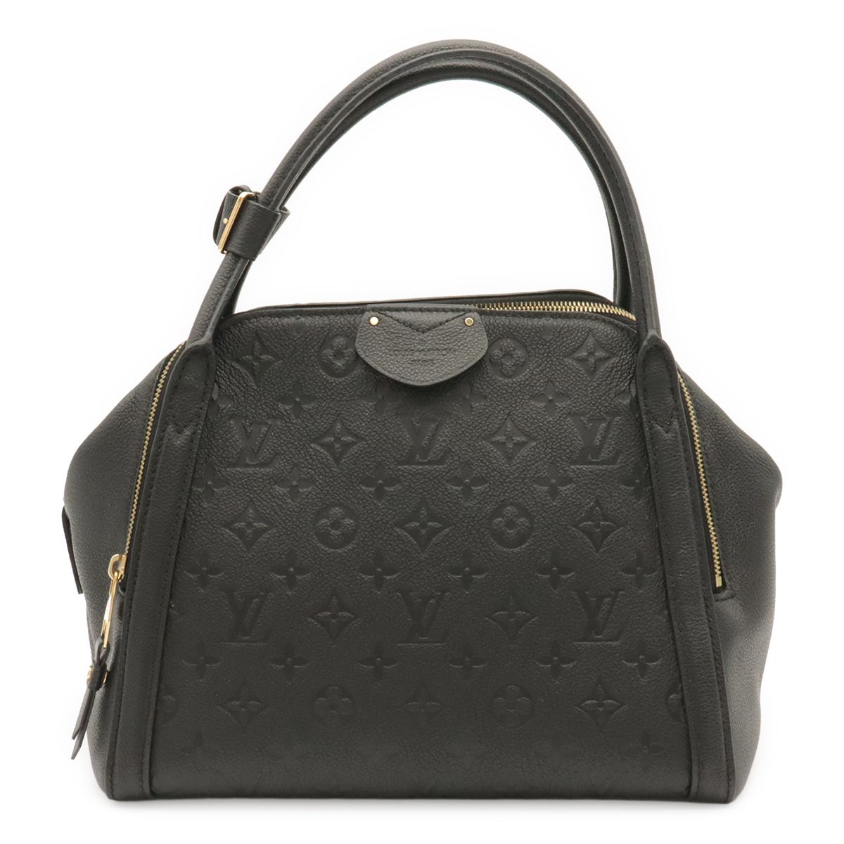 Louis Vuitton Monogram Empreinte Marais MM Tote Bag Noir Black