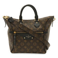Louis Vuitton Monogram Tournelle PM 2-Way Shoulder Bag Leather Noir Black