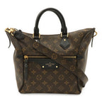 Louis Vuitton Monogram Tournelle PM 2-Way Shoulder Bag Leather Noir Black
