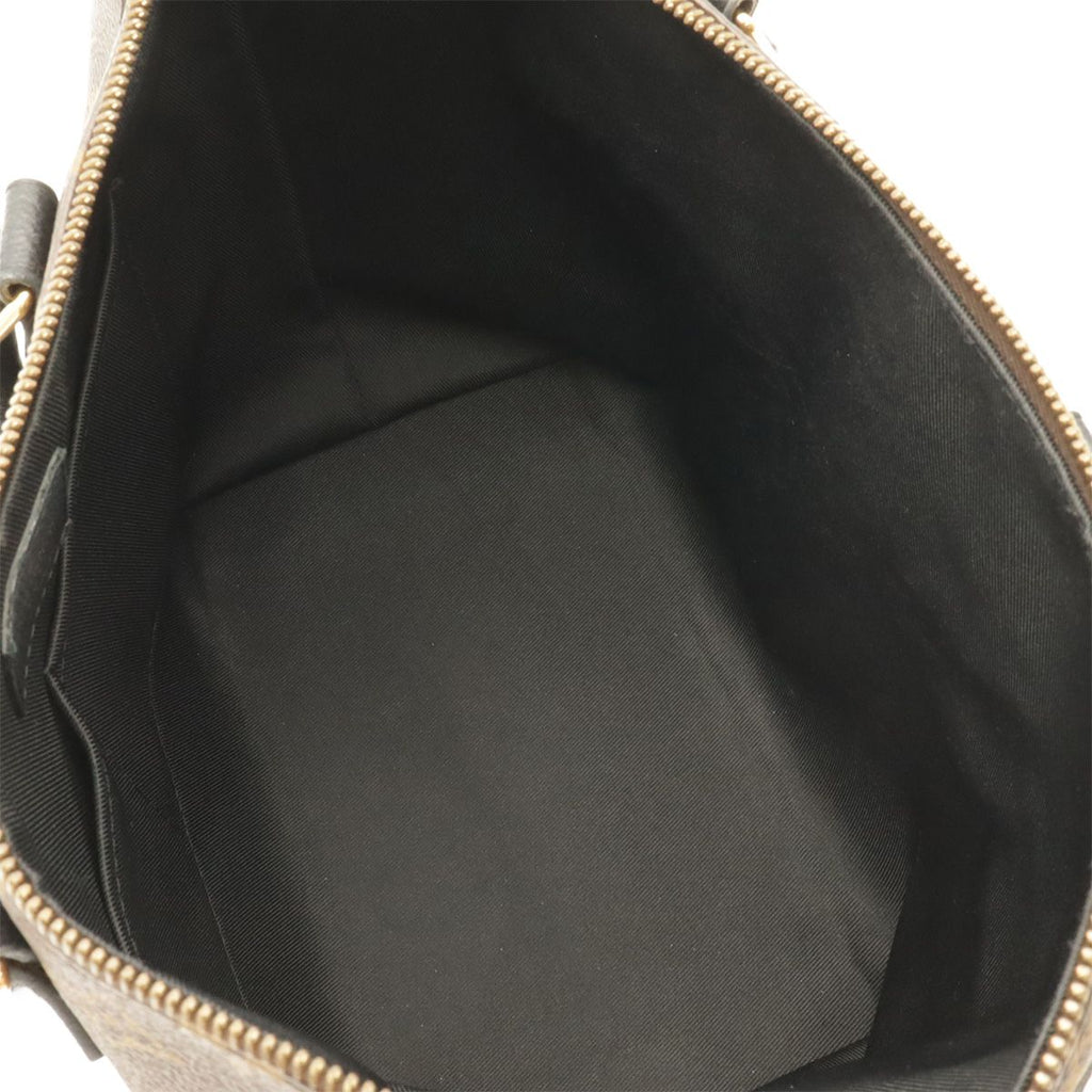 Louis Vuitton Monogram Tournelle PM 2-Way Shoulder Bag Leather Noir Black — view 7