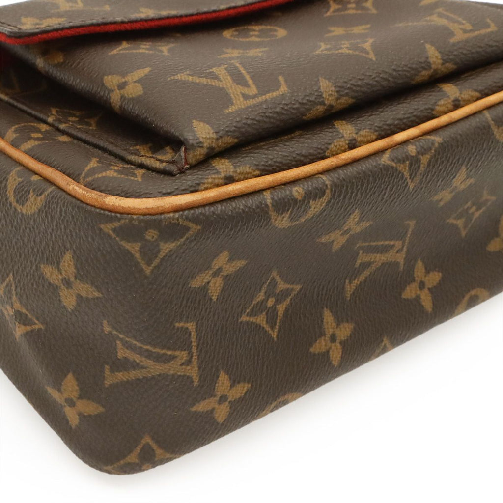 Louis Vuitton Monogram Viva Cite PM Shoulder Bag Pochette — view 3