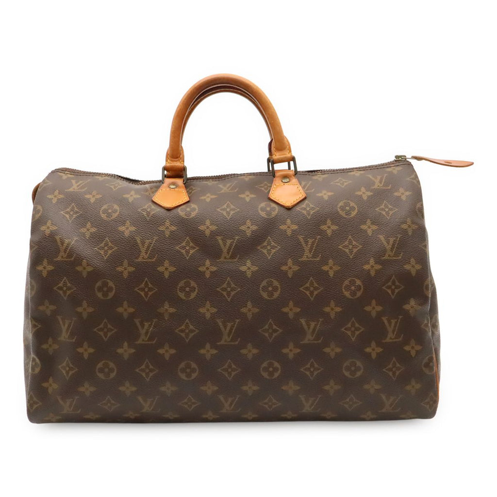 Louis Vuitton Monogram Speedy 40 Mini Boston Bag Purse