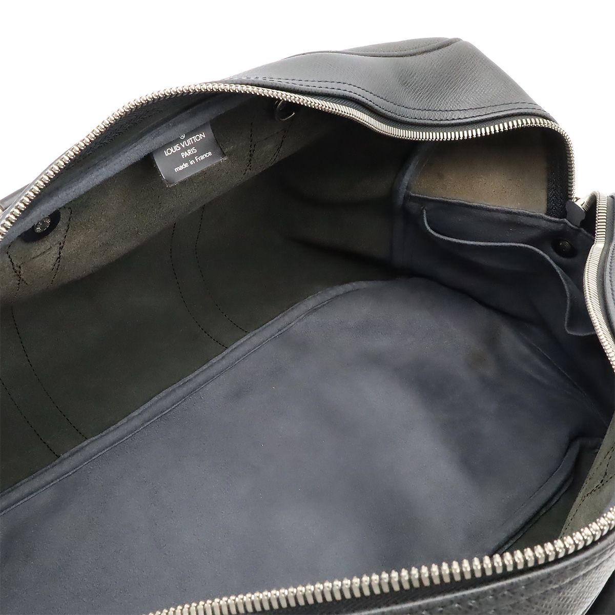 Louis Vuitton Taiga Kendal PM Boston Bag Purse 2-Way Ardoise Black — view 5