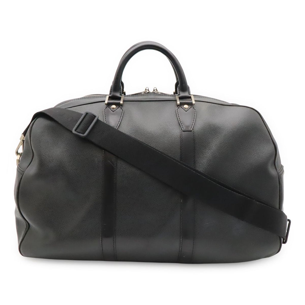 Louis Vuitton Taiga Kendal PM Boston Bag Purse 2-Way Ardoise Black