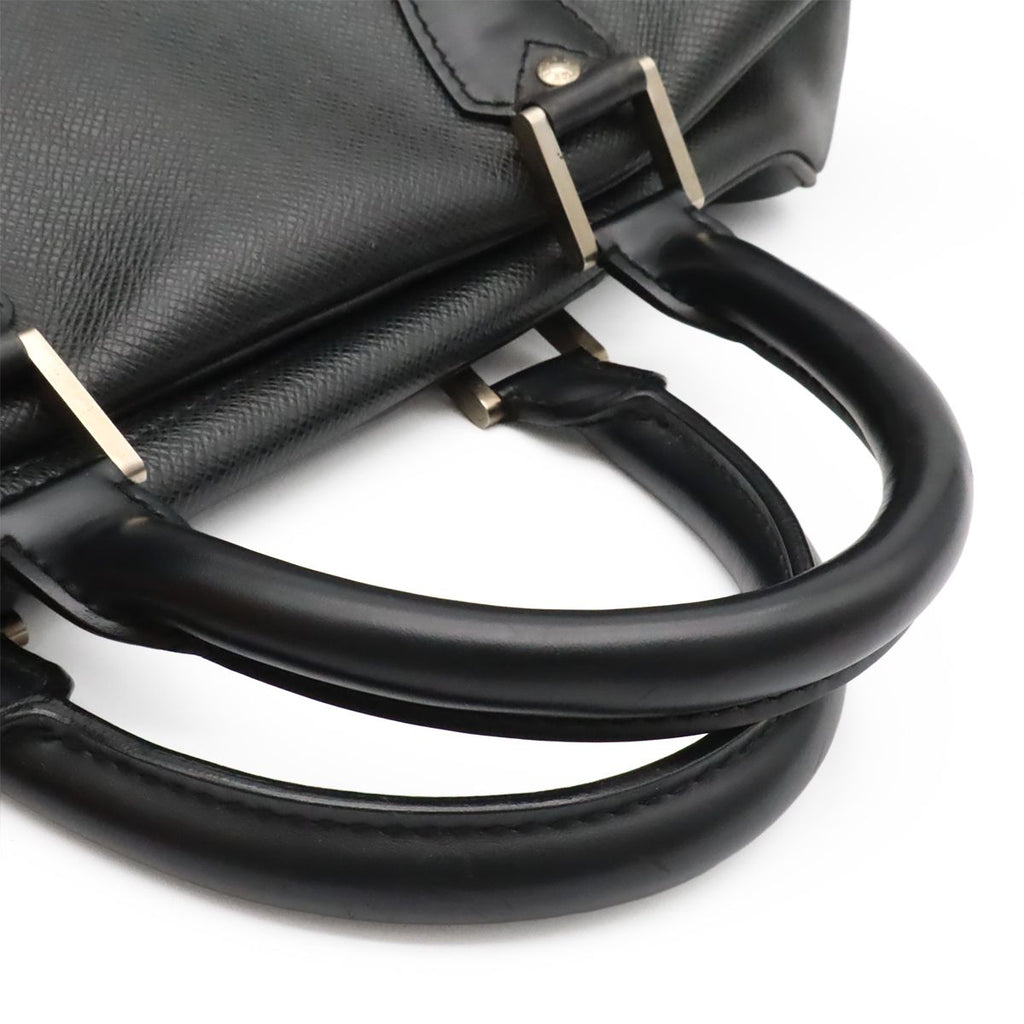Louis Vuitton Taiga Kendal PM Boston Bag Purse 2-Way Ardoise Black — view 4