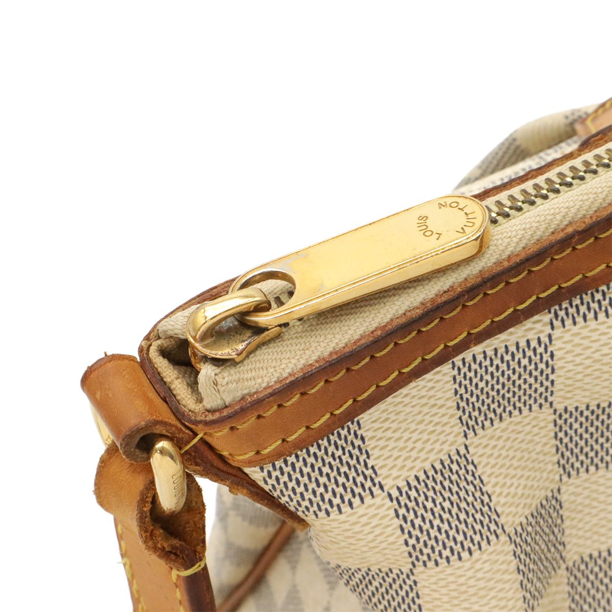 Louis Vuitton Damier Azur Siracusa MM Shoulder Bag — view 5