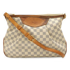 Louis Vuitton Damier Azur Siracusa MM Shoulder Bag