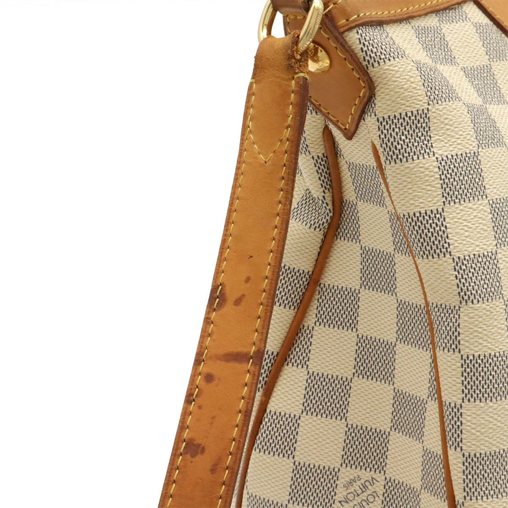 Louis Vuitton Damier Azur Siracusa MM Shoulder Bag — view 6