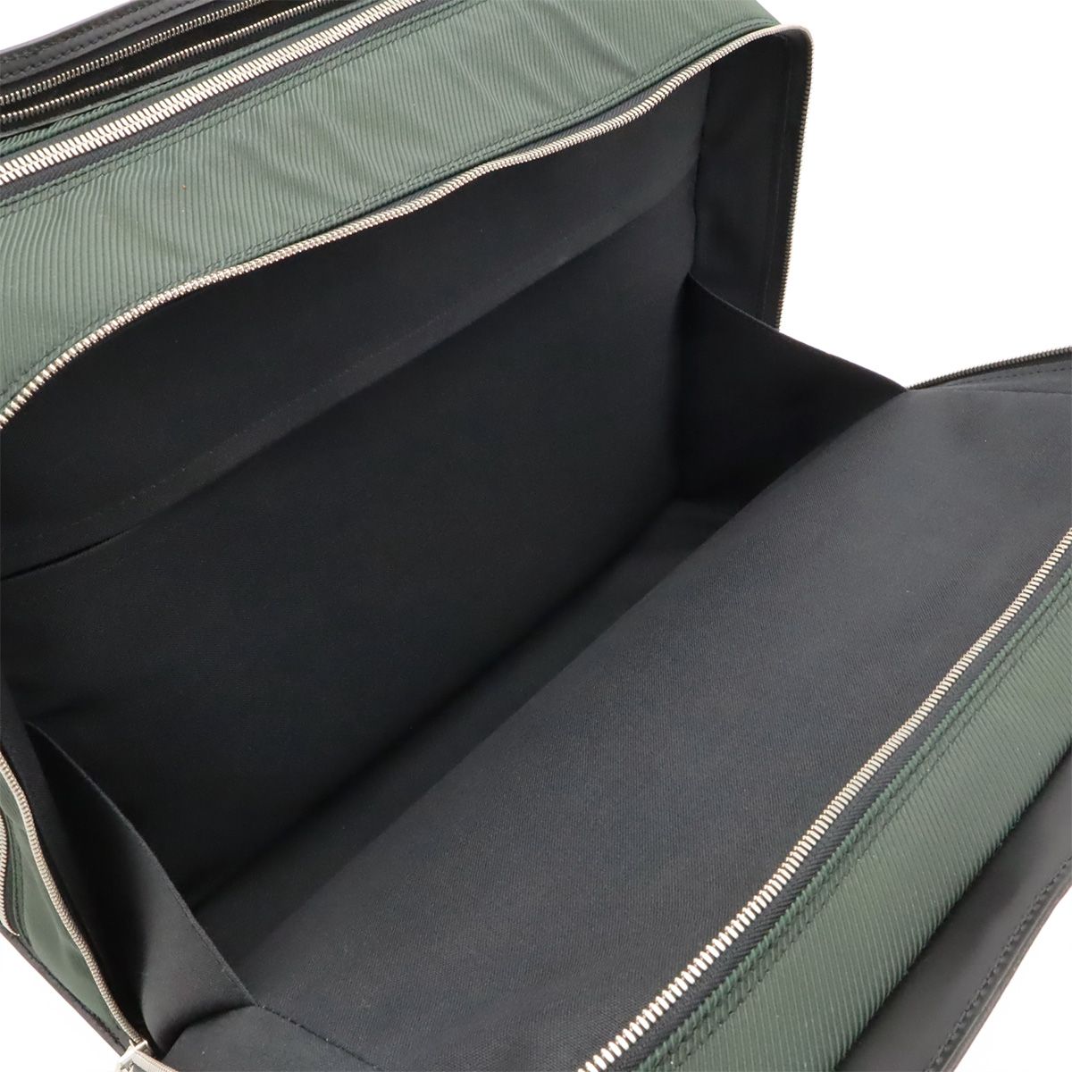 Louis Vuitton Taiga Nevski Business Briefcase Document Purse Ardoise Black — view 7