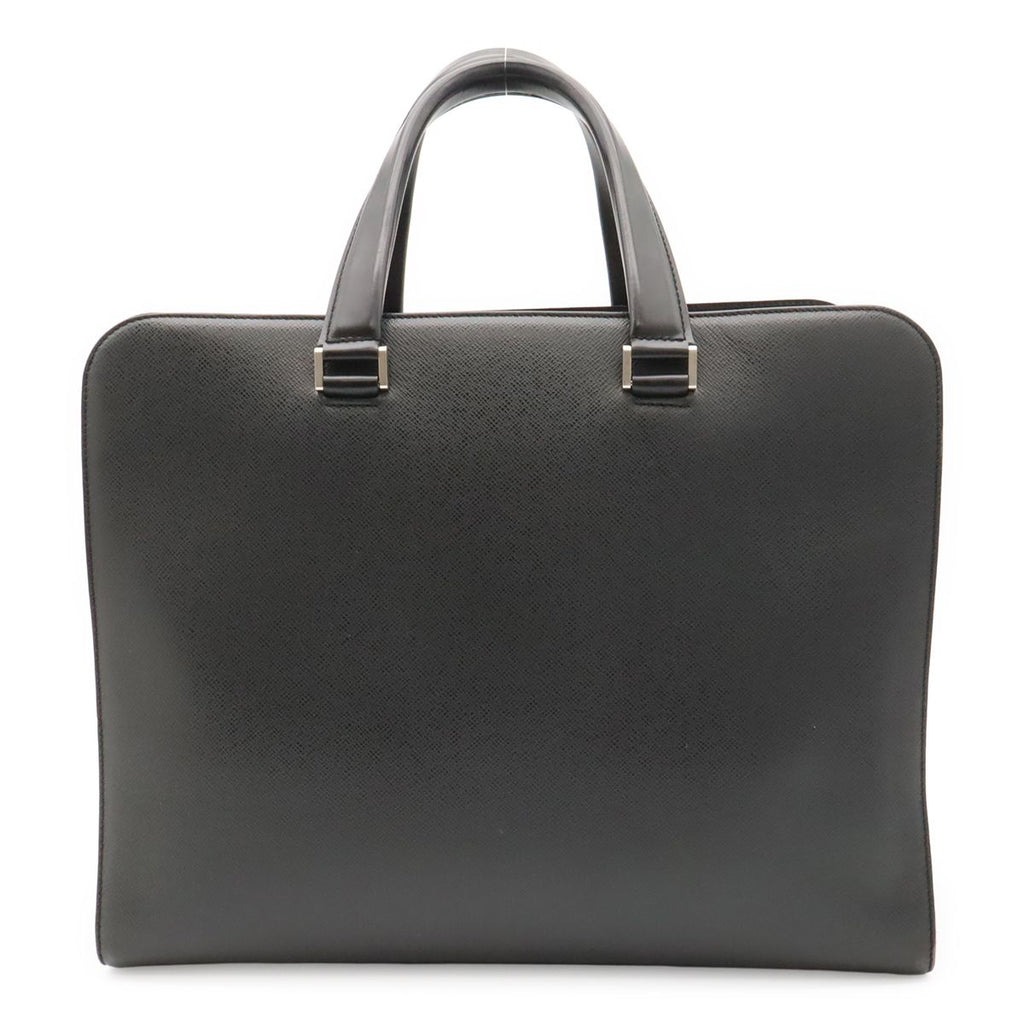 Louis Vuitton Taiga Nevski Business Briefcase Document Purse Ardoise Black