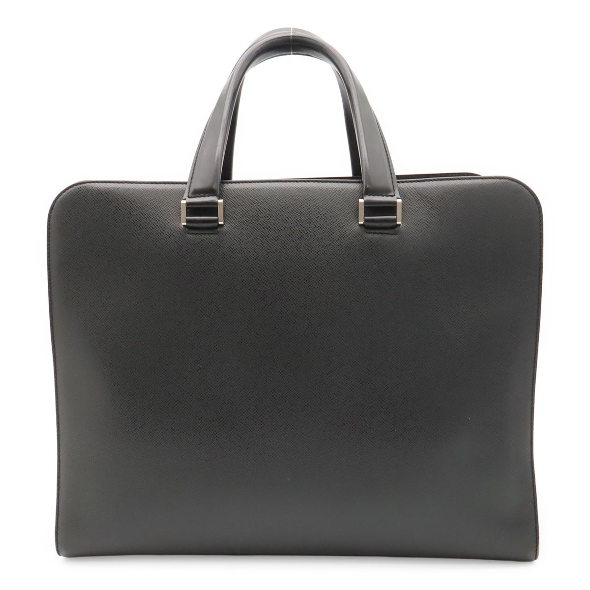 Louis Vuitton Taiga Nevski Business Briefcase Document Purse Ardoise Black