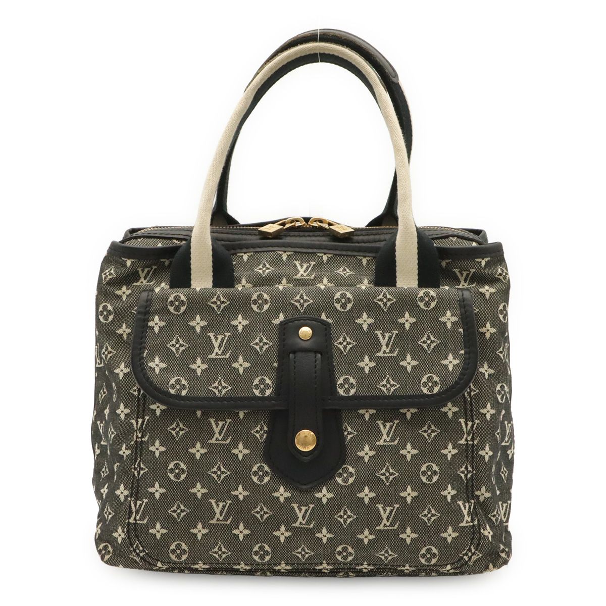 Louis Vuitton Monogram Mini Sac Marie Kate Handbag Canvas Leather Noir Black