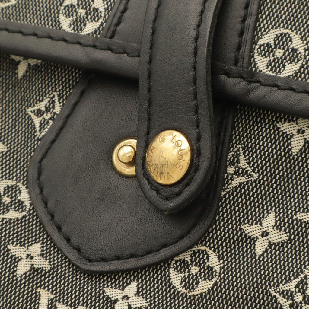 Louis Vuitton Monogram Mini Sac Marie Kate Handbag Canvas Leather Noir Black — view 6