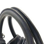 Loewe Anagram Bounce 2-Way Shoulder Bag Crossbody Leather Navy Silver — view 6