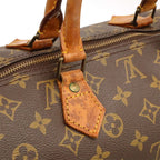 Louis Vuitton Monogram Speedy 40 Mini Boston Bag Purse — view 8