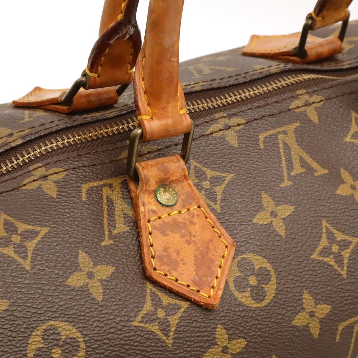 Louis Vuitton Monogram Speedy 40 Mini Boston Bag Purse — view 8