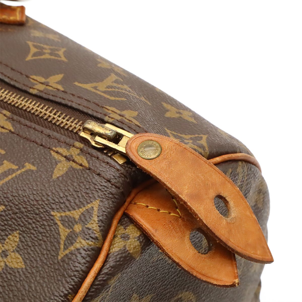 Louis Vuitton Monogram Speedy 40 Mini Boston Bag Purse — view 5